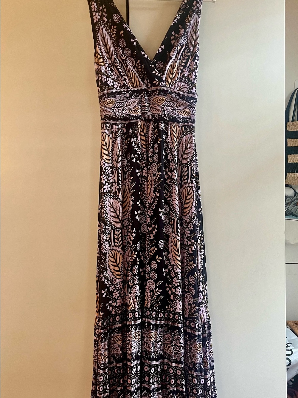 Anthropologie Maeve Giulietta Maxi Dress SZ Medium - Picture 3 of 5